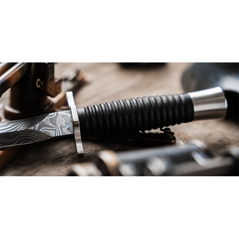 Böker Solingen Acht-Acht Flak Damast 6 Böker Solingen Acht-Acht Flak Damast – Image 4