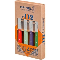 Coffret 4 Office Opinel N°112 Coloris "Paysage" Inox