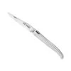 Couteau Laguiole Le Fidèle Plein Manche Alu Satiné 12cm Inox