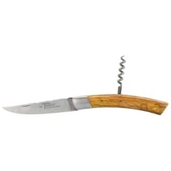 Couteau Le Thiers 2 Pièces Bois Olivier Coutellerie Chevalerias -Le Couteau couteau le thiers 2 pieces bois olivier coutellerie chevalerias 4