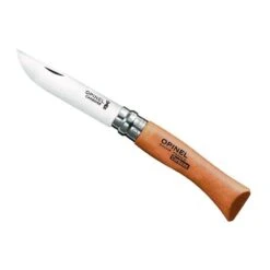 Couteau Opinel N° 7 Lame Acier Carbone - Manche Hêtre