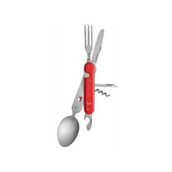 Couvert Camping Mercury 6 Pièces Rouge