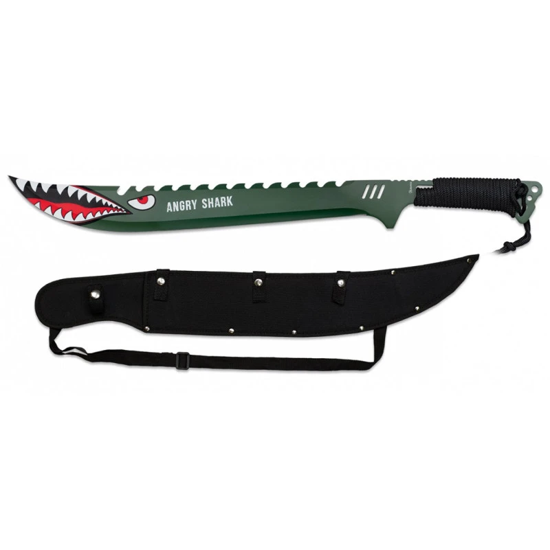 Machette Latine Albainox Angry Shark 32541 3 Machette Latine Albainox Angry Shark 32541